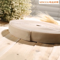 廠家力薦 尼龍彈力松緊帶、不抓毛松緊帶 品質保證 50mm米黃